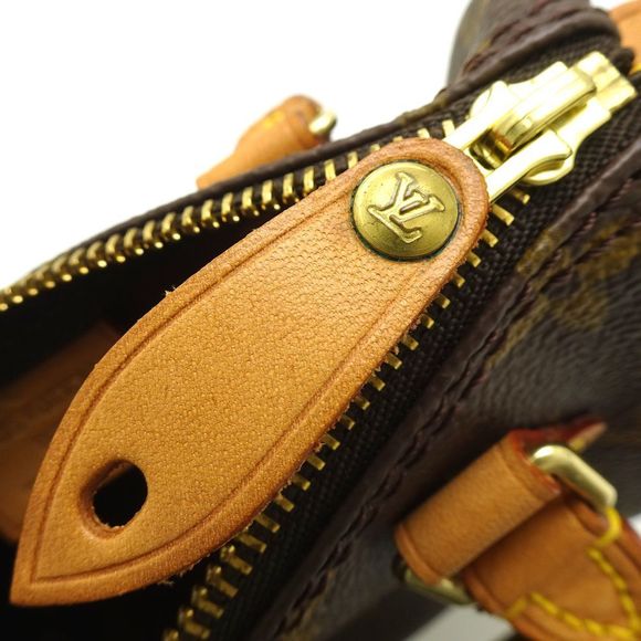 Louis Vuitton Monogram Mini Speedy Handbag Brown - Picture 5 of 7